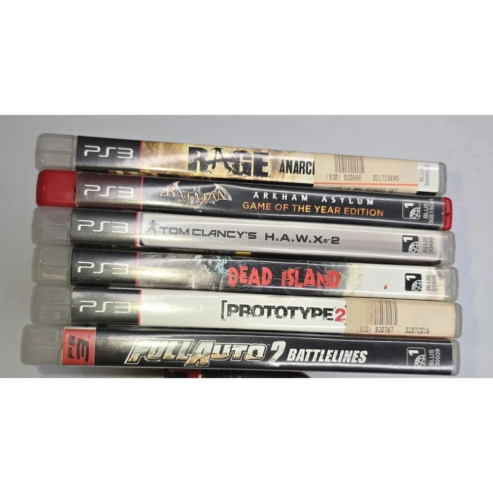 PS 3 Games: HAWX 2, Dead Island,‎ Full Auto 2, Batman, Prototype 2 & Rage -1521
